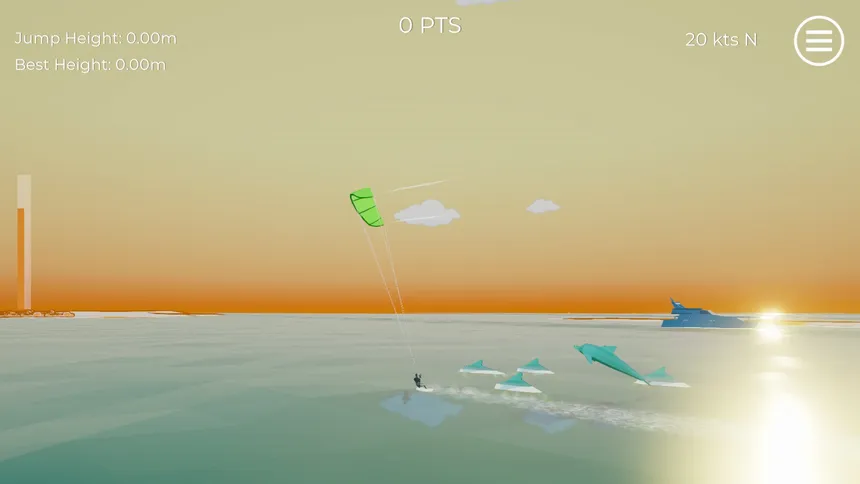 Скриншот 1 к игре Winds Up Kitesurfing