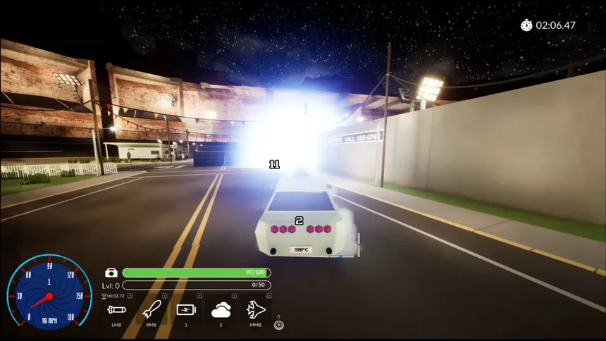 Скриншот 1 к игре SUPER BATTLE POLYCARS