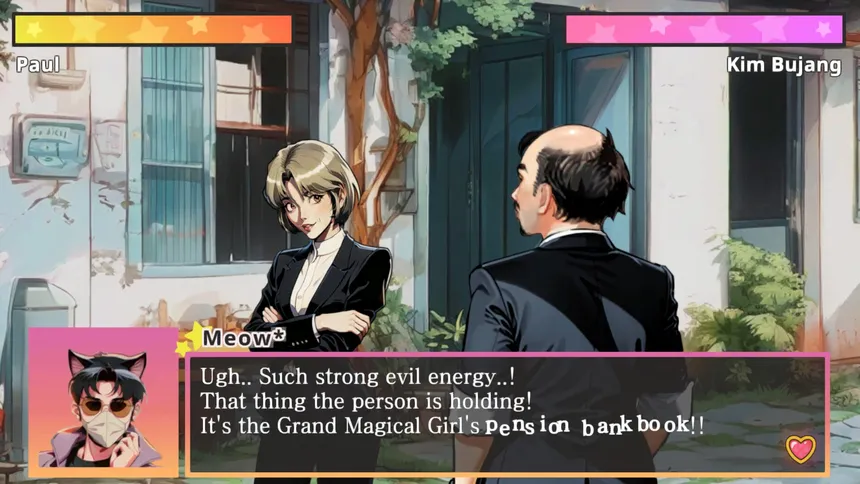 Скриншот 2 к игре Magical Mic Duel: Senpai, Hear My Spell