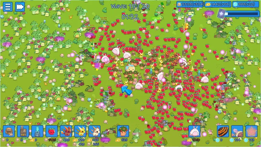 Скриншот 6 к игре Milky Way TD SURVIVORS AUTOBATTLER RTS