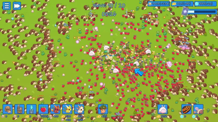 Скриншот 7 к игре Milky Way TD SURVIVORS AUTOBATTLER RTS