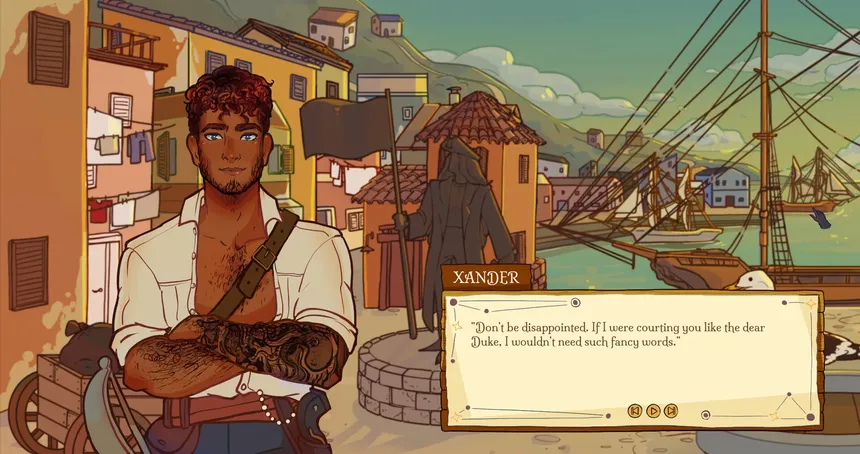 Скриншот 2 к игре Anchored Hearts: A Tale of Destiny