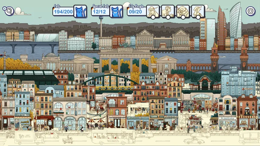 Скриншот 3 к игре Hidden Cats in Berlin