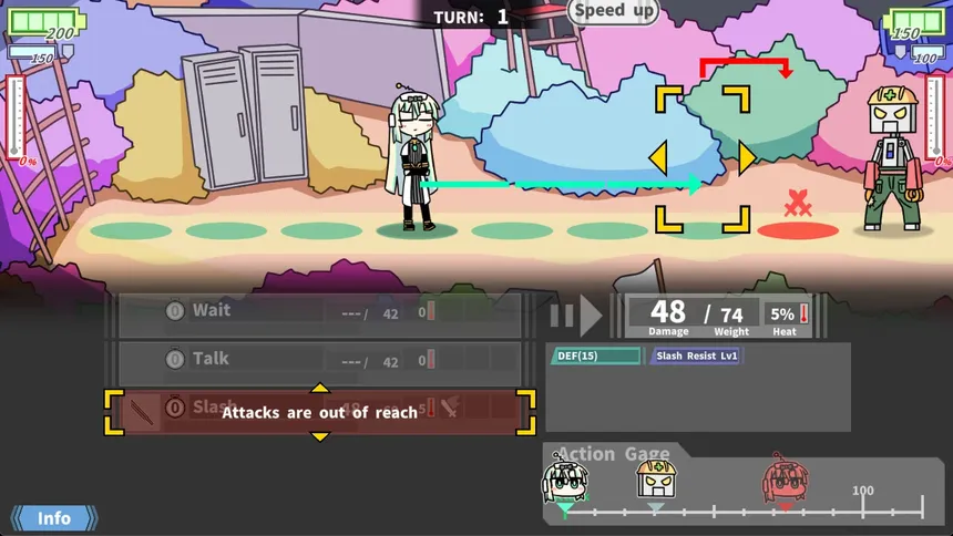 Скриншот 7 к игре ロボット少女は夢を見る-RobotBattleChampionship-