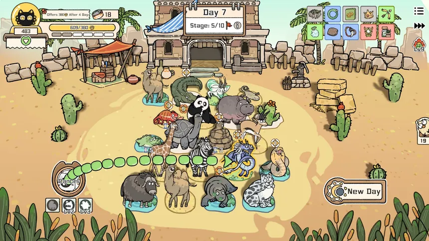 Скриншот 3 к игре Cat God Ranch