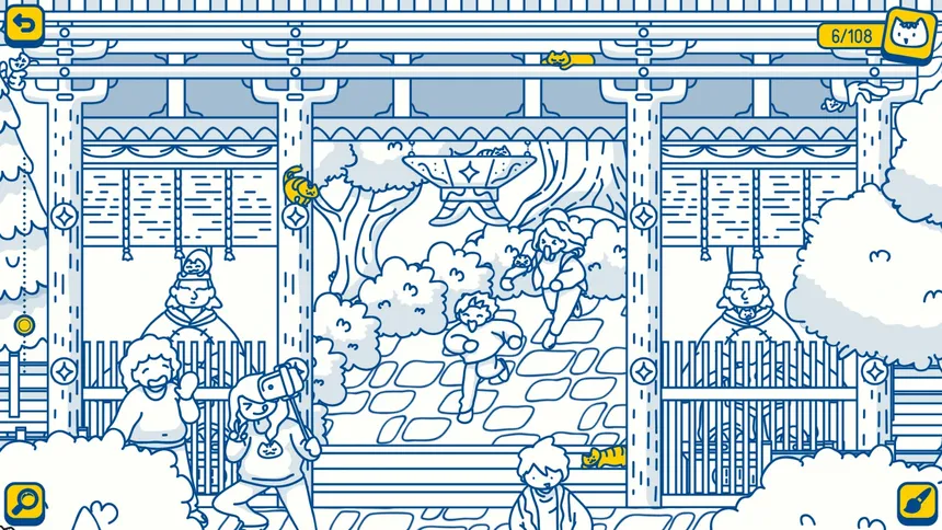 Скриншот 1 к игре Cats and Seek: Kyoto