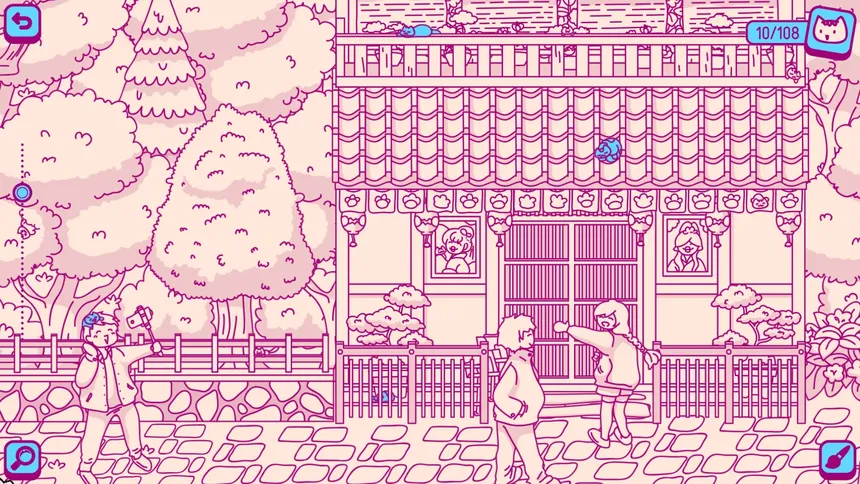Скриншот 4 к игре Cats and Seek: Kyoto