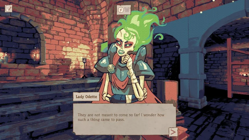 Скриншот 2 к игре Mops & Mobs: A Sweeping Dungeon Adventure