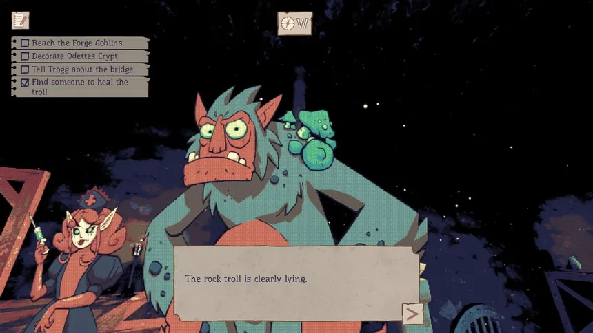Скриншот 5 к игре Mops & Mobs: A Sweeping Dungeon Adventure