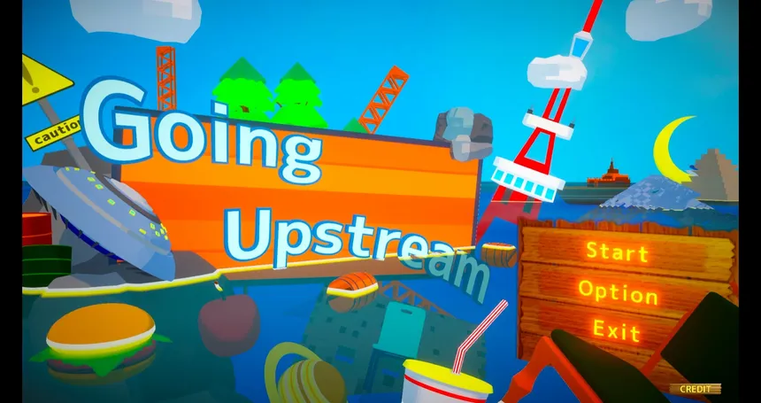 Скриншот 1 к игре Going Upstream