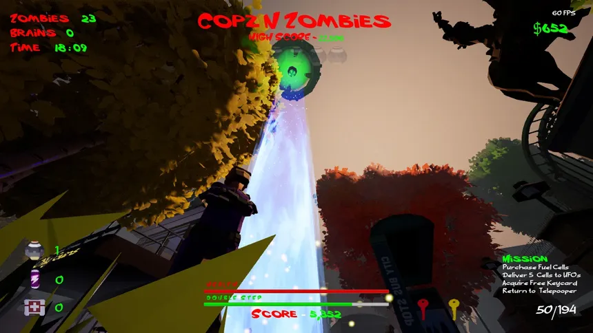 Скриншот 1 к игре Copz N Zombies