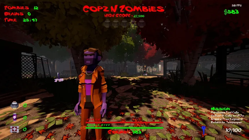 Скриншот 5 к игре Copz N Zombies