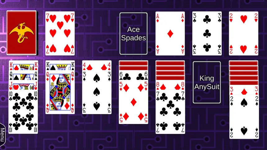 Скриншот 8 к игре Wyvern Studios Solitaire: 30th Aniversary Edition