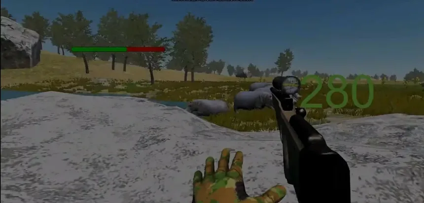 Скриншот 1 к игре Forest Hunt - VR