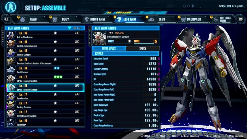 Скриншот 2 к игре GUNDAM BREAKER 4