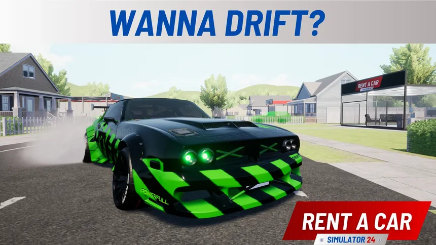 Скриншот 5 к игре Rent A Car Simulator 24