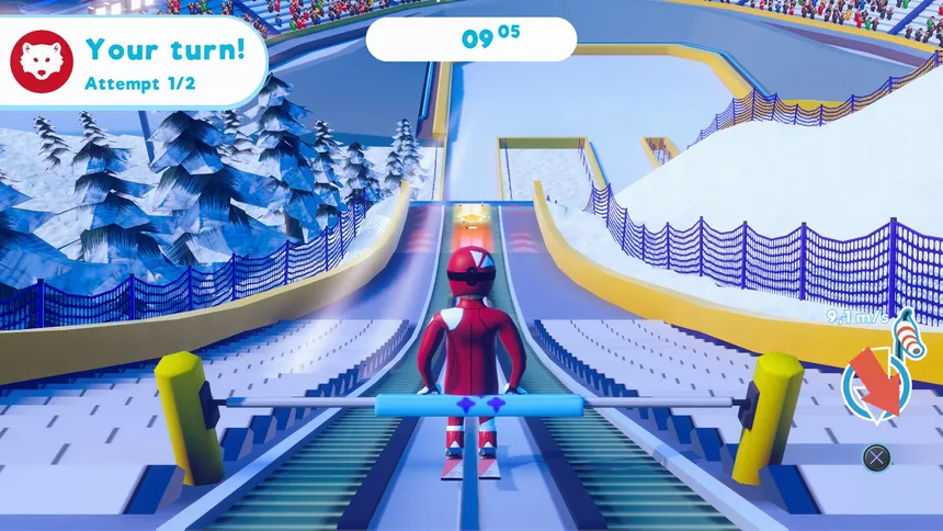 Скриншот 3 к игре Winter Games Challenge