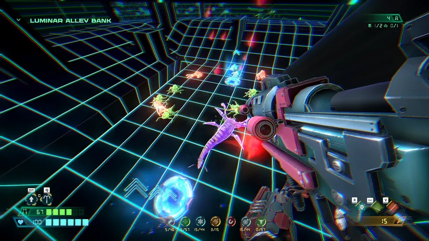 Скриншот 2 к игре Neon Extermination