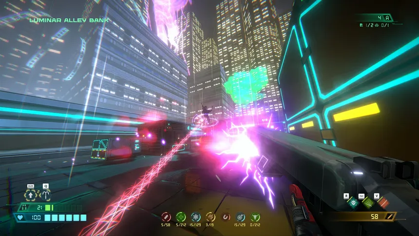 Скриншот 5 к игре Neon Extermination