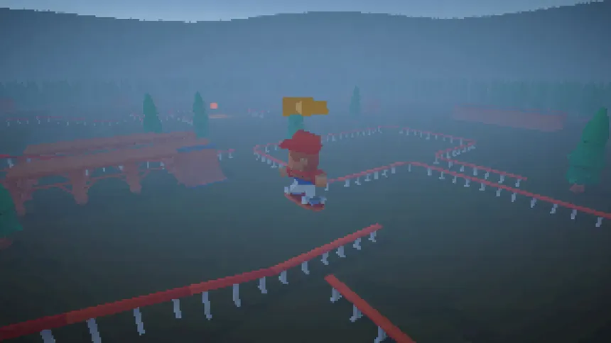 Скриншот 2 к игре Skate O'Clock