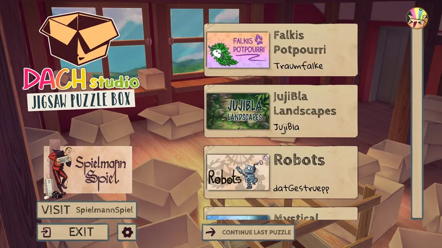 Скриншот 7 к игре DACHstudio Jigsaw Puzzle Box