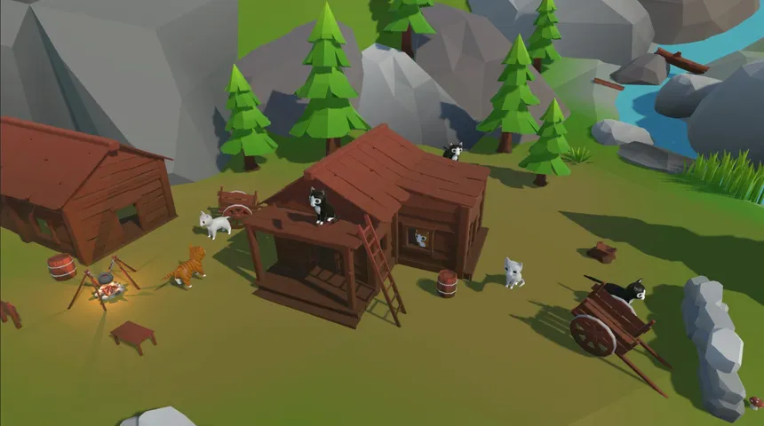 Скриншот 1 к игре Alonecats