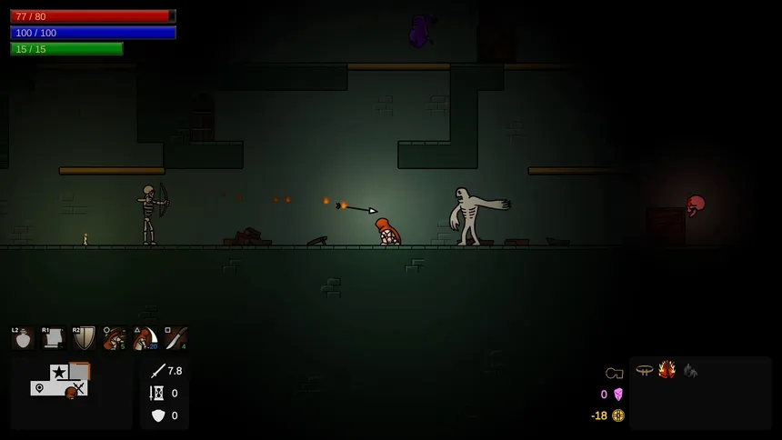 Скриншот 1 к игре Knight of Nevermore