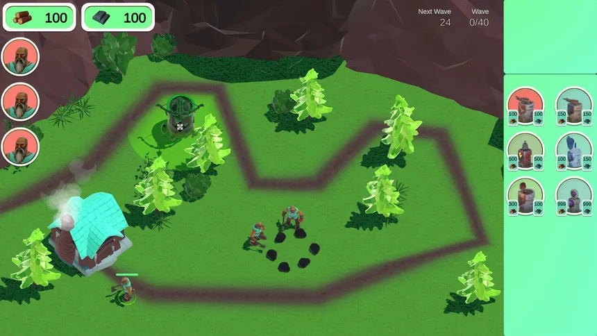 Скриншот 2 к игре Hobgoblins Against Dwarfs