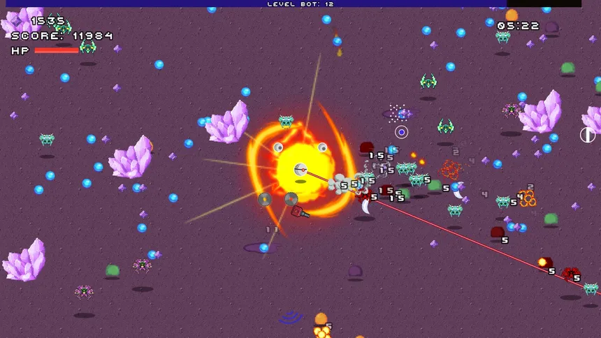 Скриншот 2 к игре Атомный бот: выживший на планетах