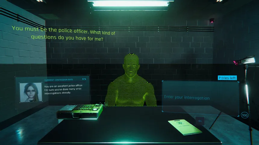 Скриншот 2 к игре Doki Doki AI Interrogation