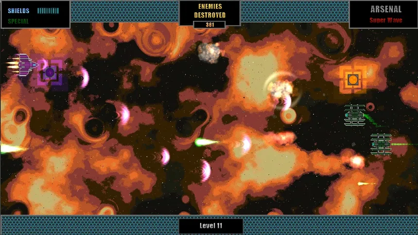 Скриншот 1 к игре Planetstar Warrior