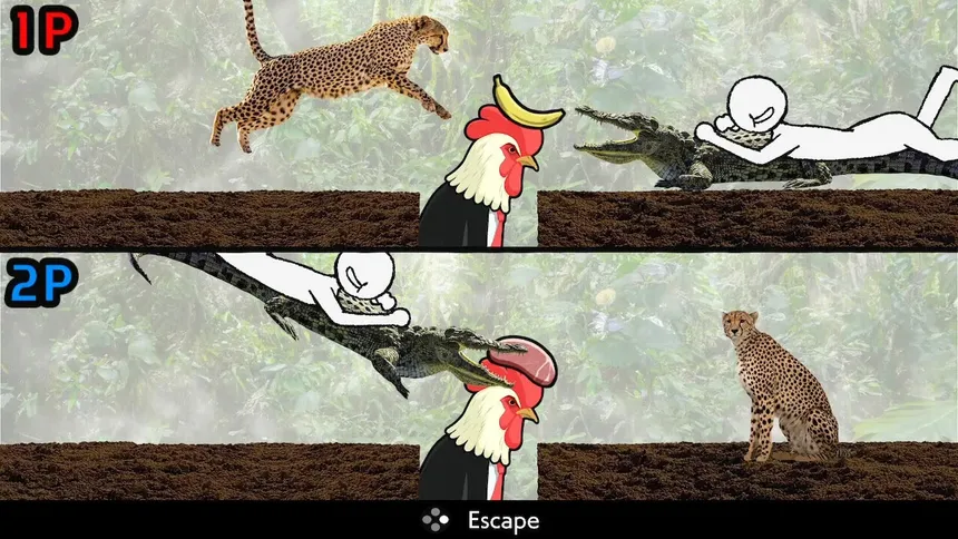 Скриншот 2 к игре 鳥魂2 ～みんなでチキン度診断～