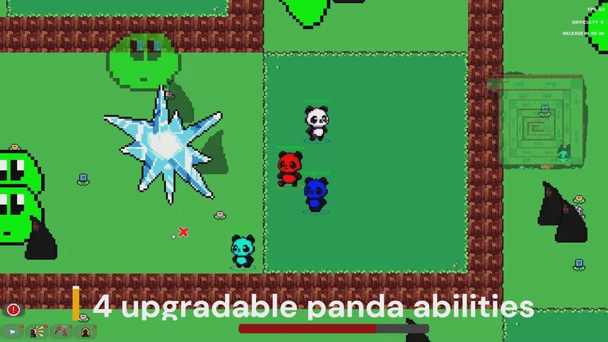 Скриншот 1 к игре Pandarunium
