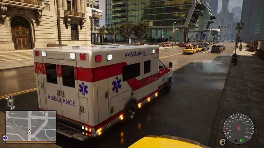 Скриншот 1 к игре Ambulance Simulator 911 Emergency