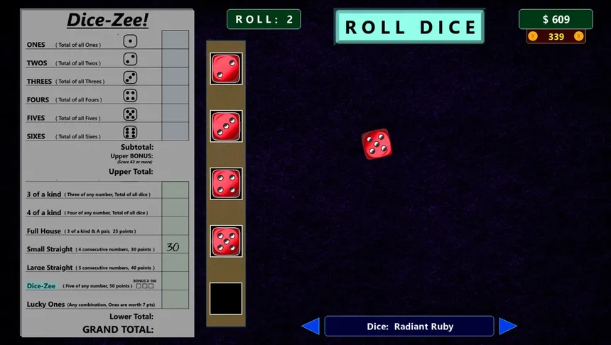 Скриншот 6 к игре Dice-Zee!