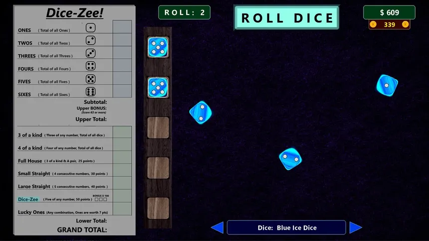 Скриншот 8 к игре Dice-Zee!