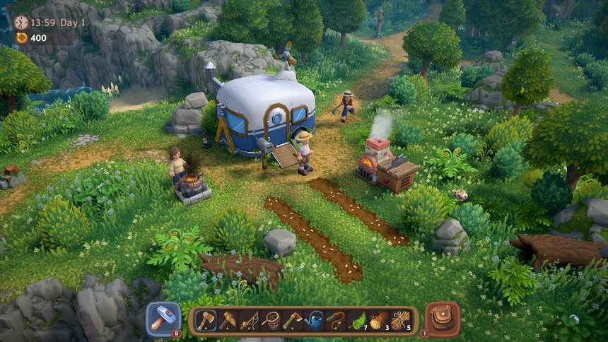 Скриншот 1 к игре Luma Island