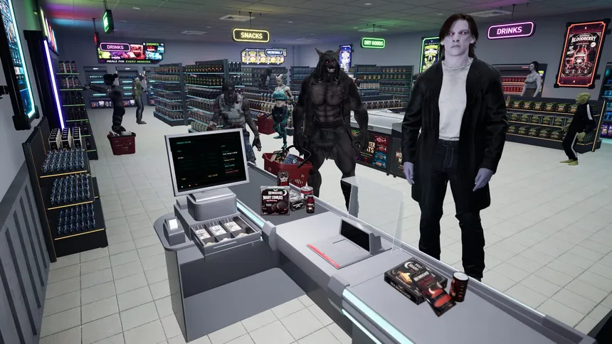 Скриншот 2 к игре SuperNatural Market: Sell or Die
