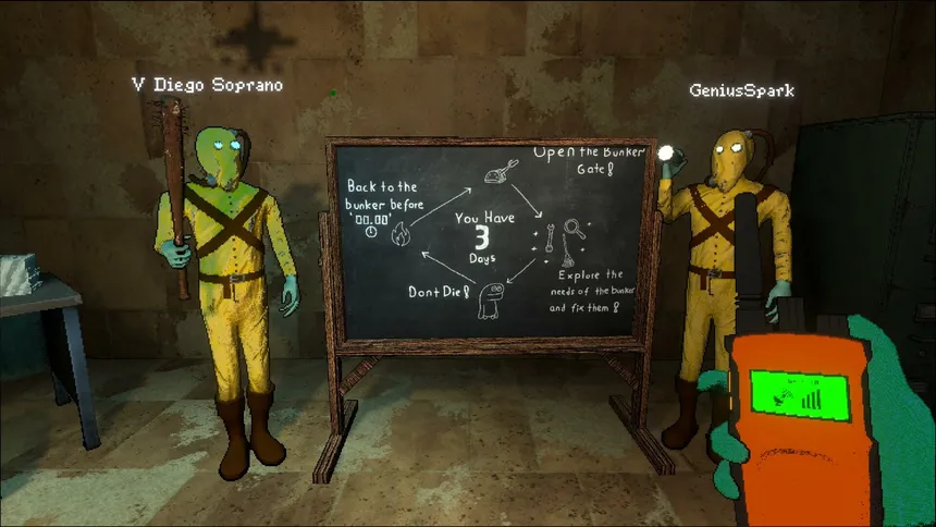 Скриншот 1 к игре Bunker Invaders