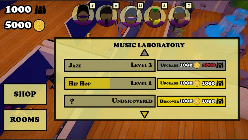 Скриншот 5 к игре Music Sim Empire