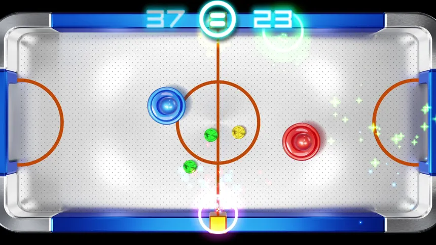 Скриншот 3 к игре Glow Hockey