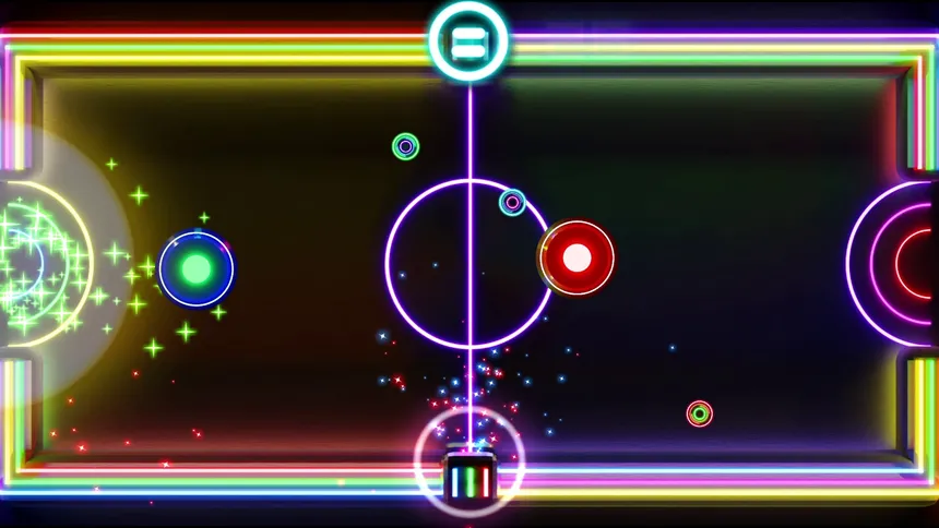 Скриншот 7 к игре Glow Hockey
