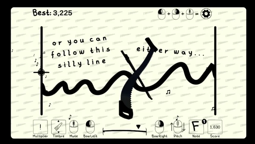 Скриншот 1 к игре The Singing Saw Simulator