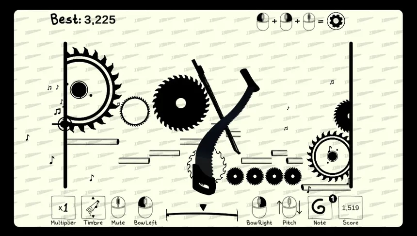 Скриншот 2 к игре The Singing Saw Simulator