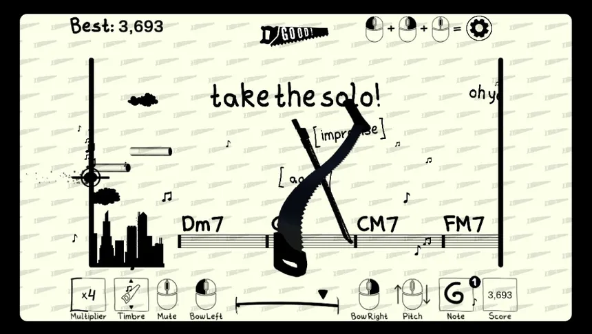 Скриншот 3 к игре The Singing Saw Simulator