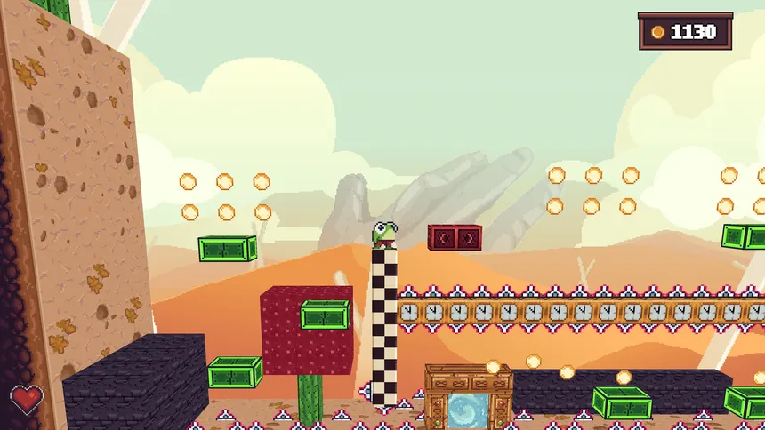 Скриншот 2 к игре Froggy Bouncing Adventures