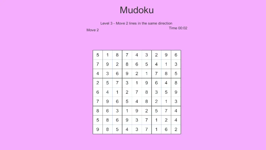 Скриншот 4 к игре Mudoku - next Sudoku
