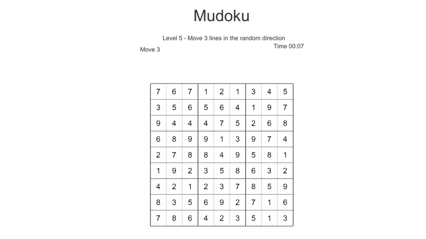 Скриншот 7 к игре Mudoku - next Sudoku