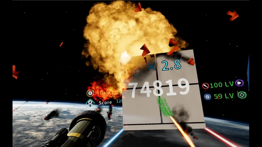 Скриншот 5 к игре Number Shoot VR