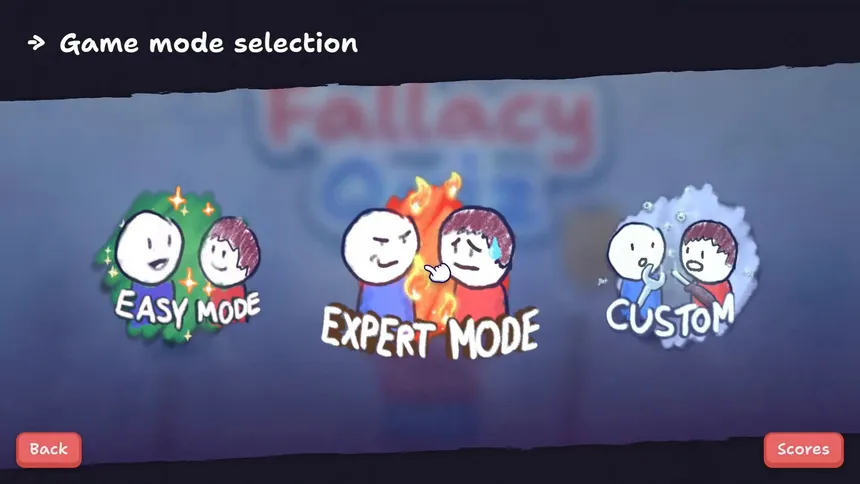 Скриншот 2 к игре Fallacy Quiz